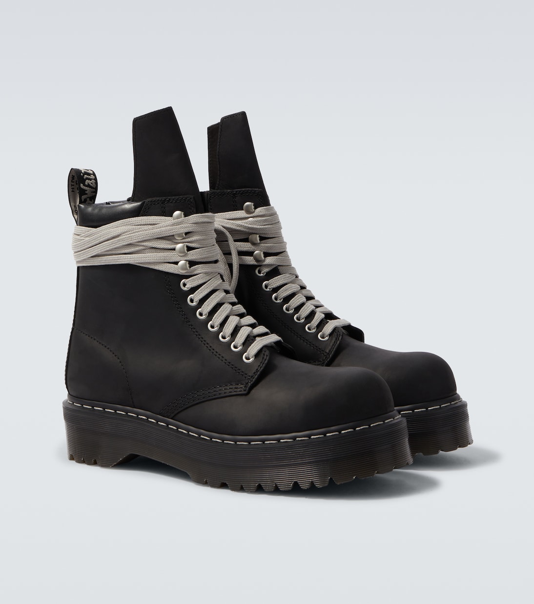 x Dr. Martens leather lace-up boots | Rick Owens