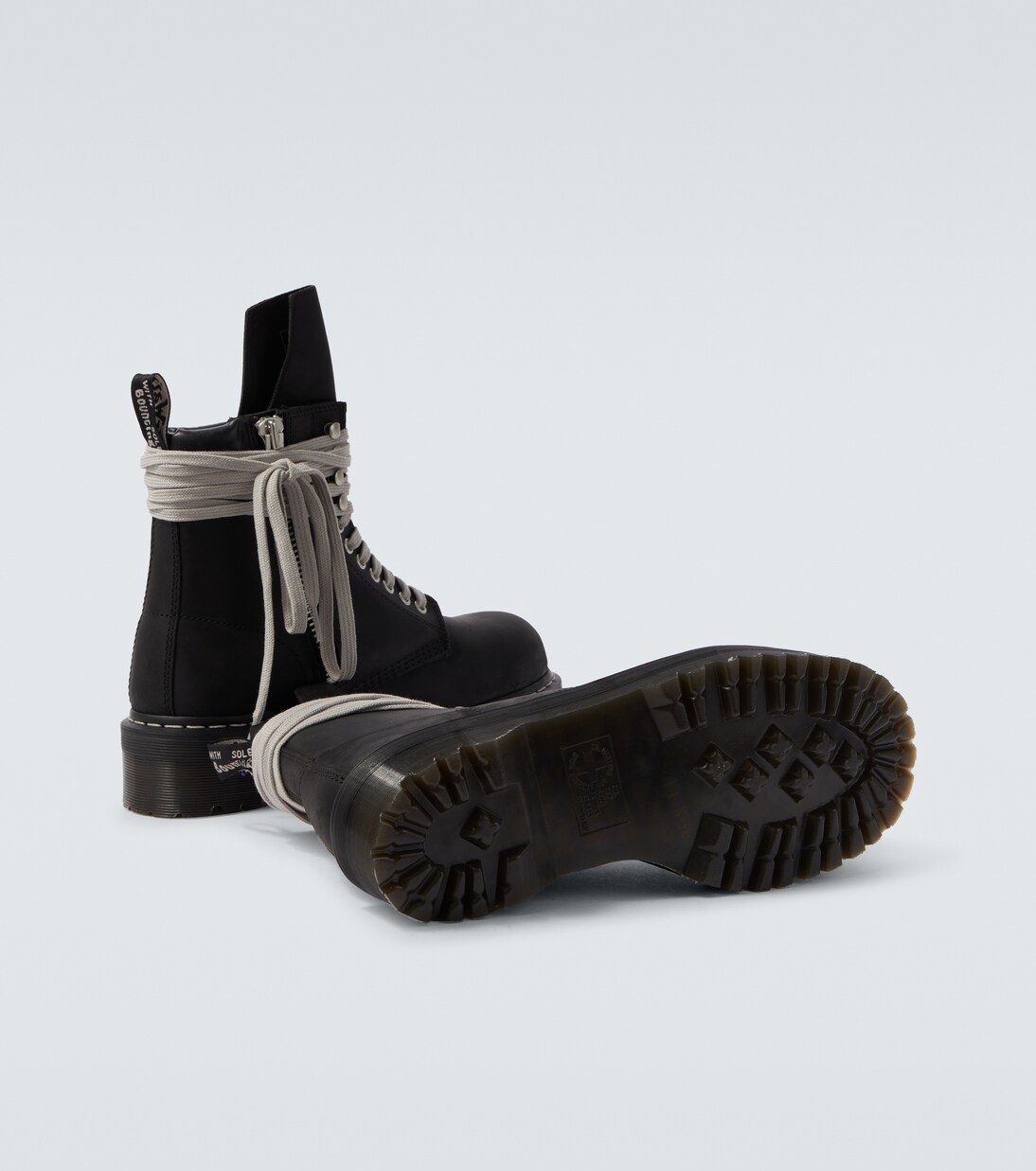 x Dr. Martens leather lace-up boots | Rick Owens