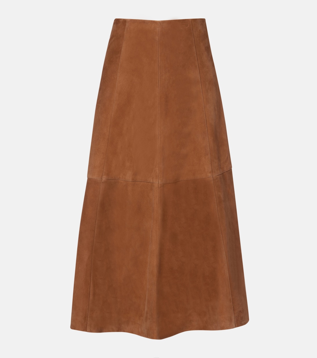 Bonnie suede midi skirt | Simkhai