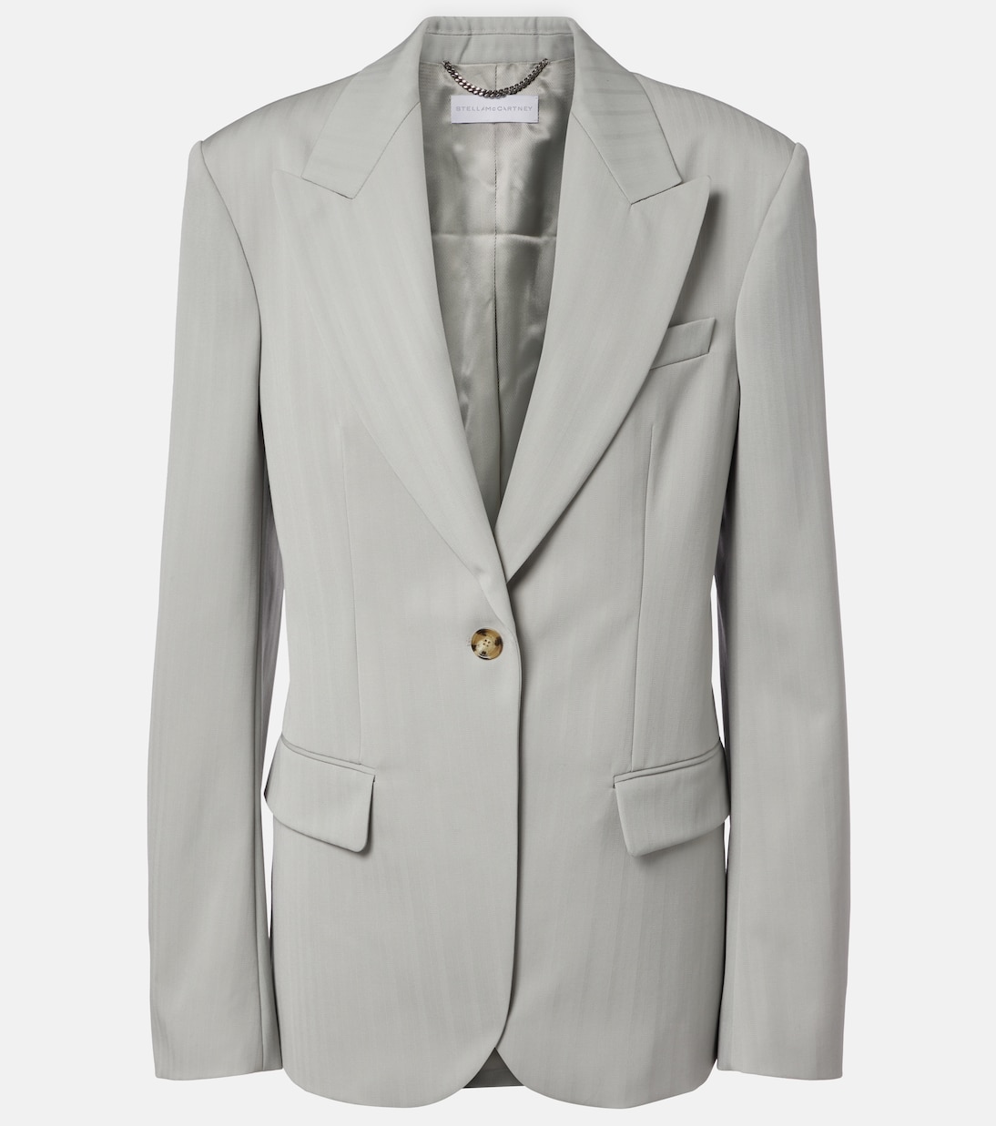 Striped wool blazer | Stella McCartney