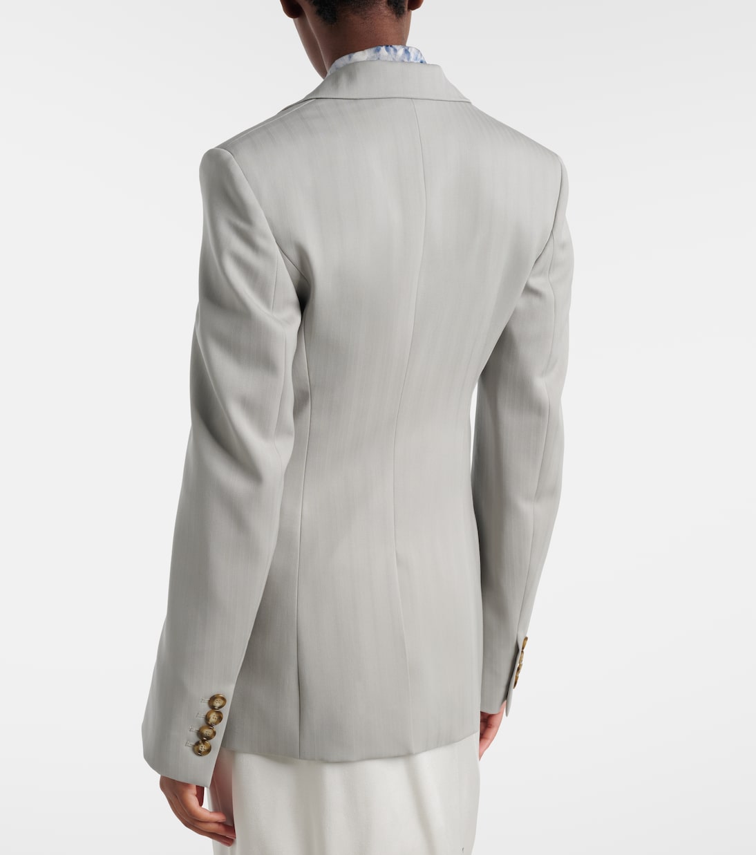 Striped wool blazer | Stella McCartney