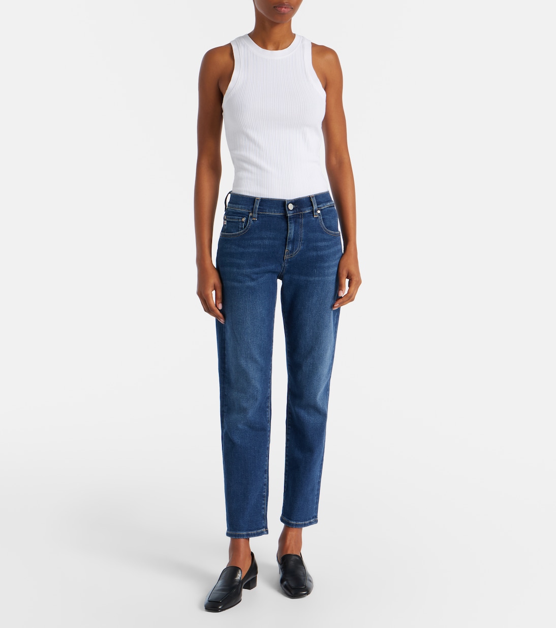 Ex-Boyfriend mid-rise slim jeans | AG Jeans