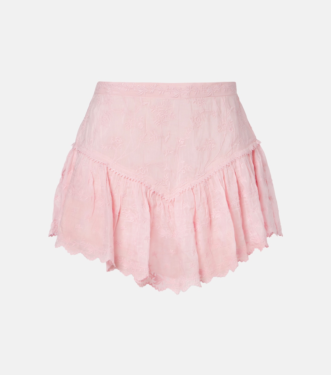Embroidered cotton and silk shorts | Isabel Marant