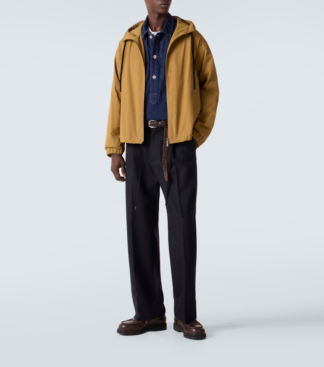 x Aaron Levine cotton-blend jacket | Studio Nicholson