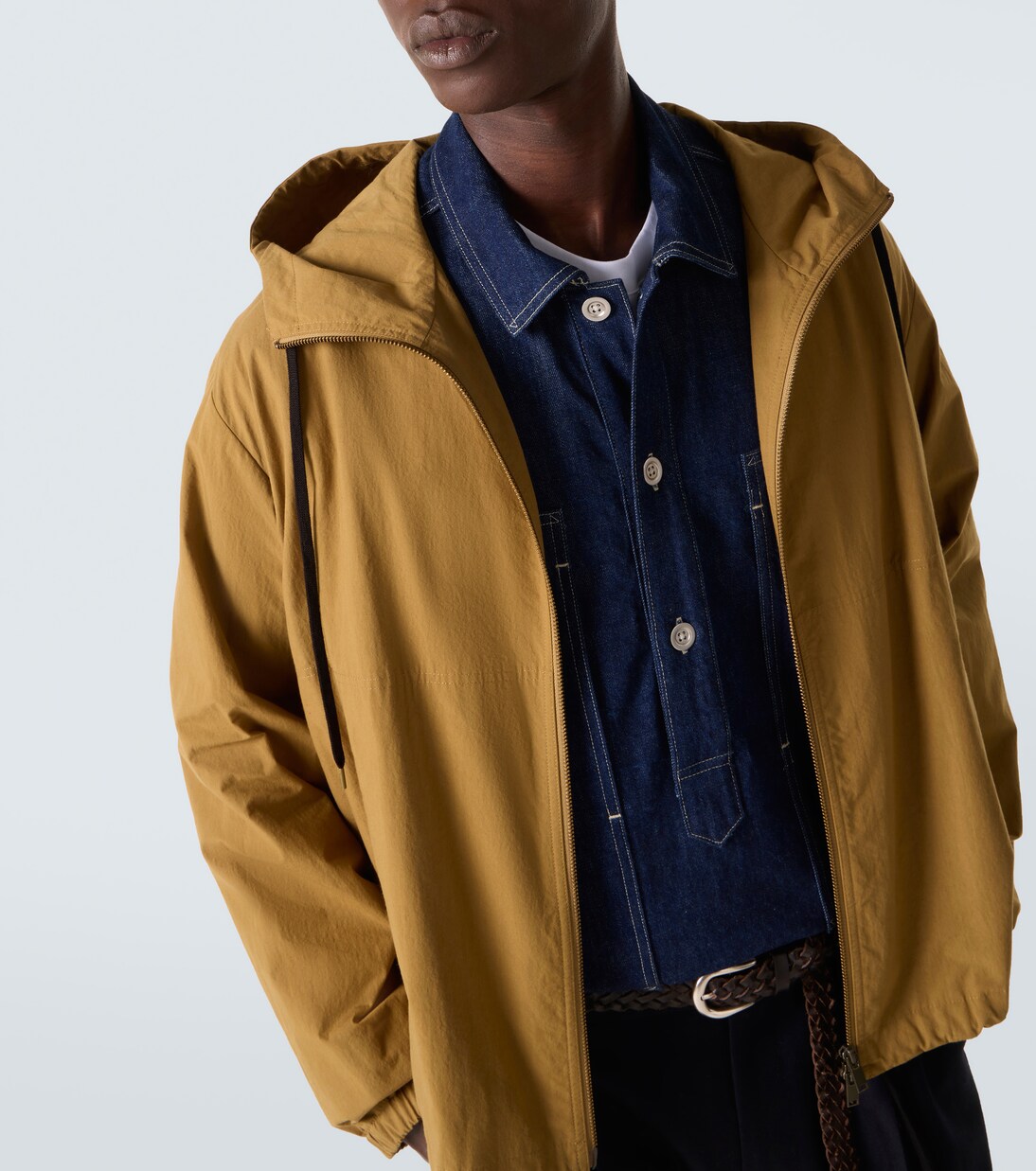 x Aaron Levine cotton-blend jacket | Studio Nicholson