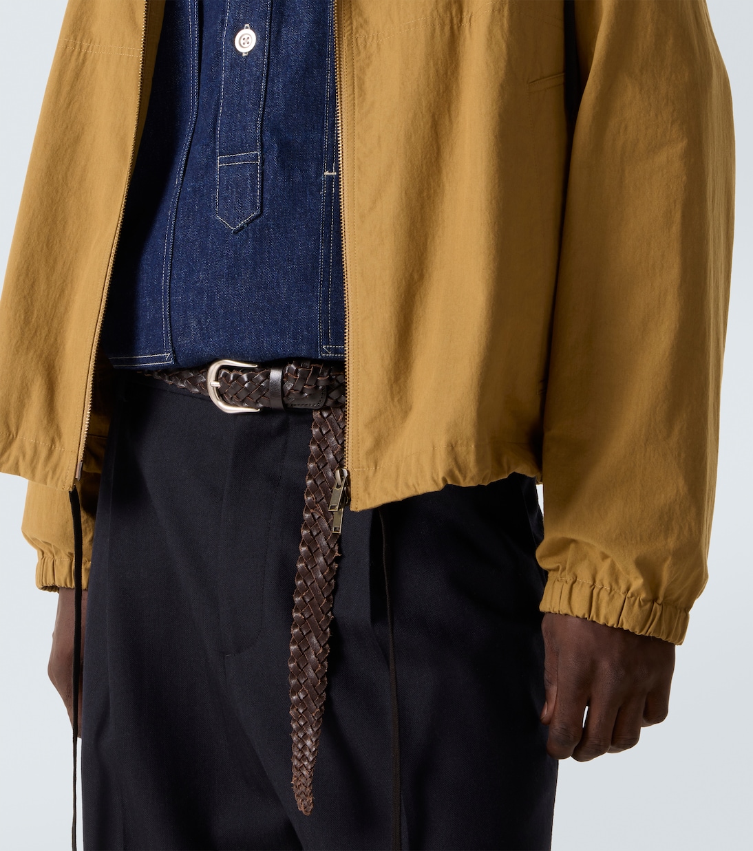 x Aaron Levine cotton-blend jacket | Studio Nicholson