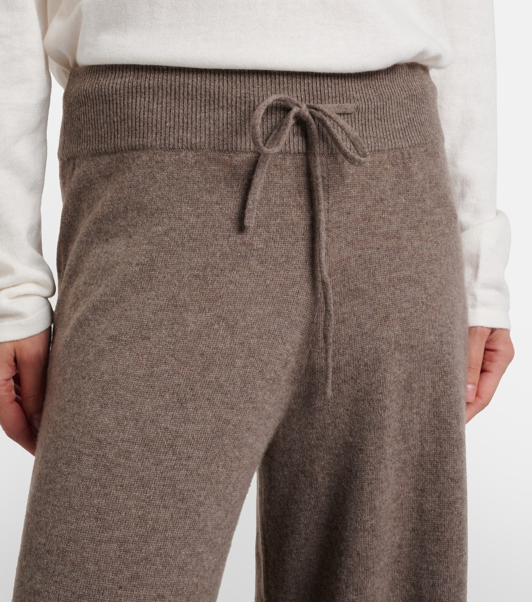 Sofi cashmere wide-leg pants | Lisa Yang
