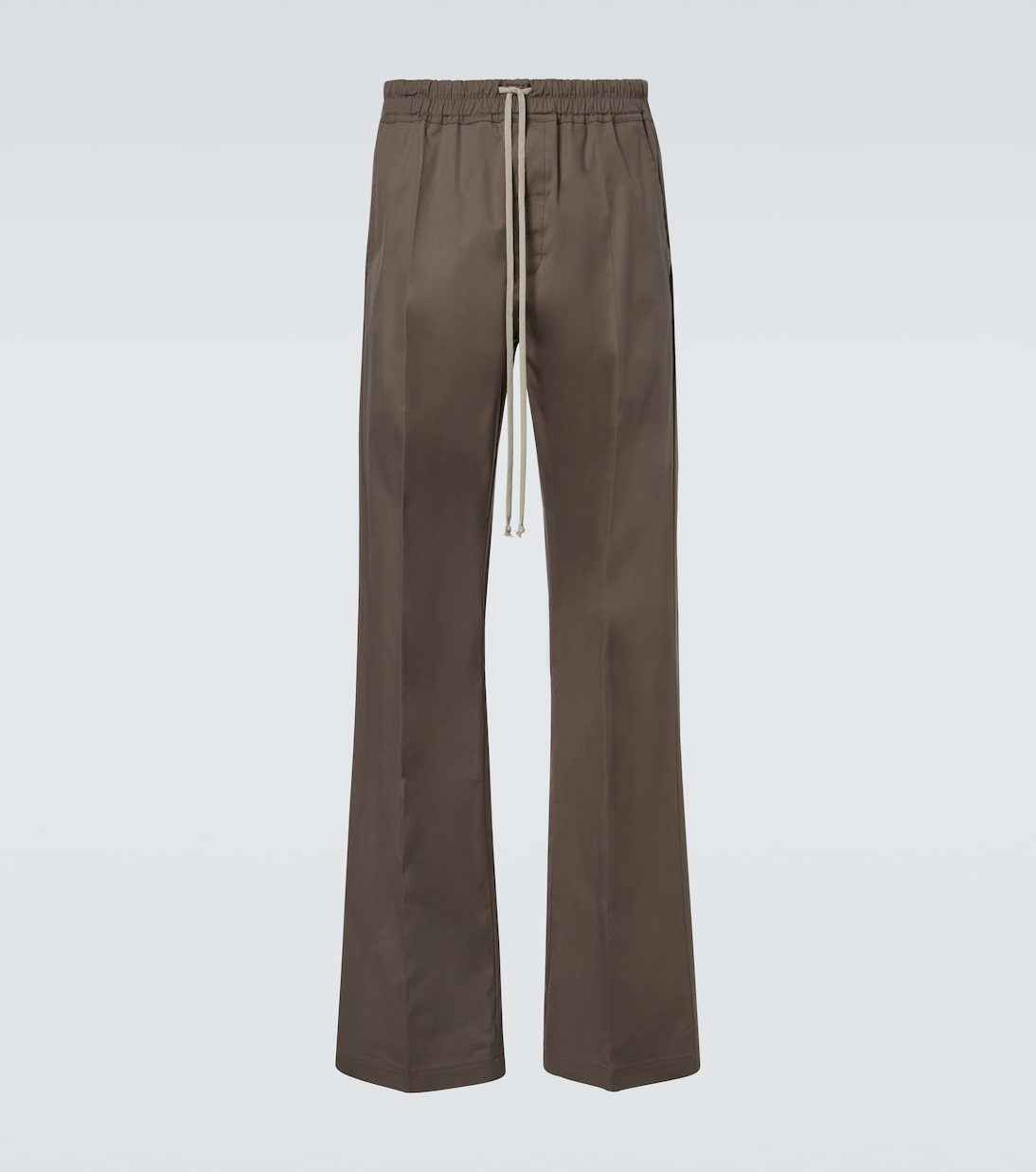 Dietrich cotton-blend straight pants | Rick Owens