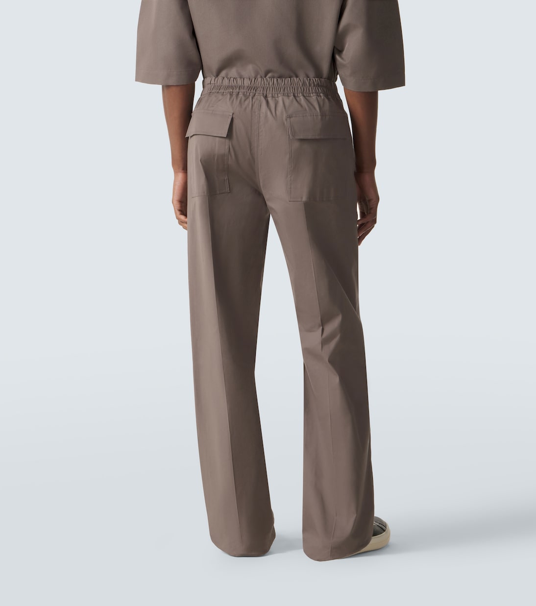 Dietrich cotton-blend straight pants | Rick Owens