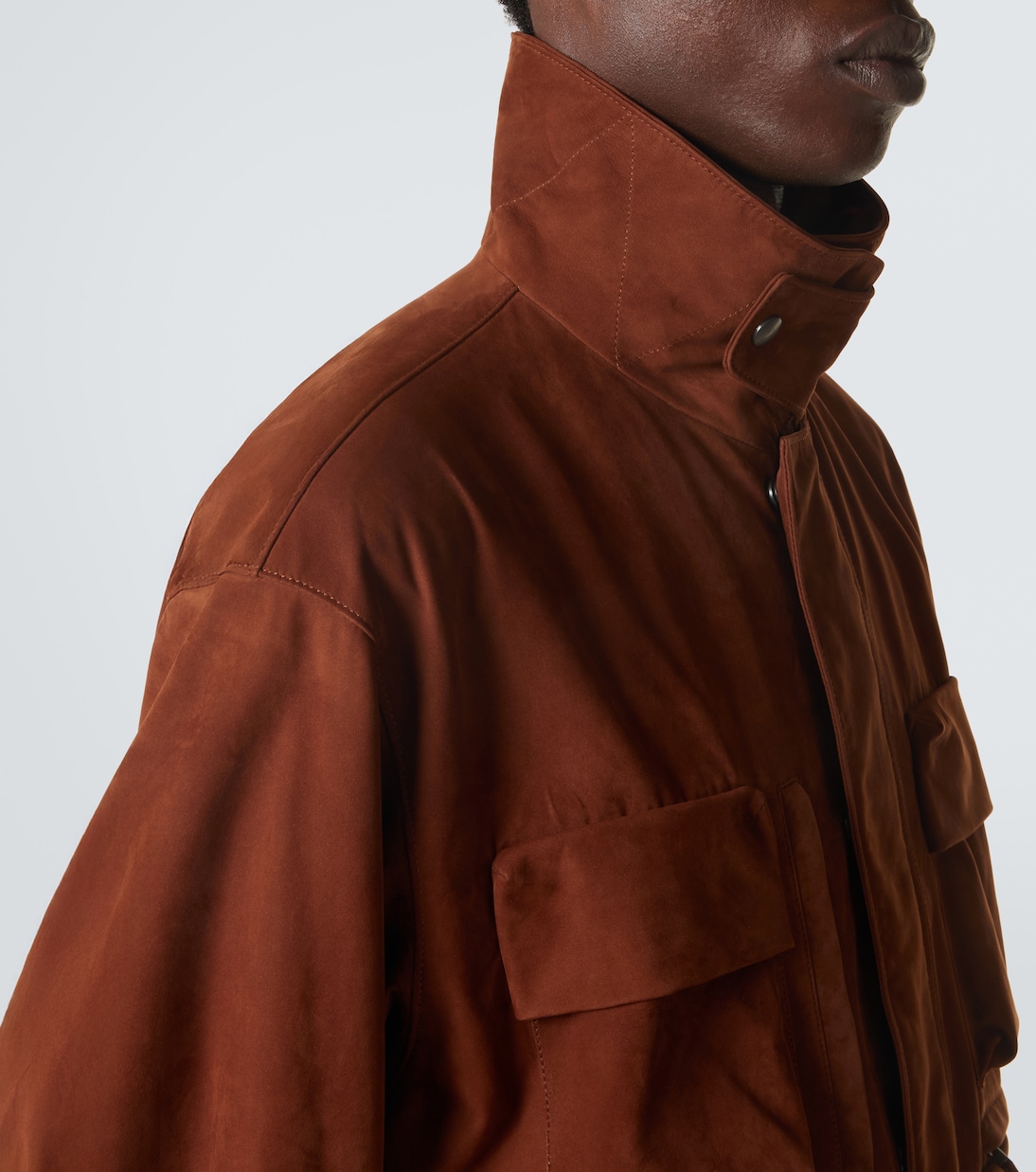 Chaqueta utilitaria de ante | Lemaire