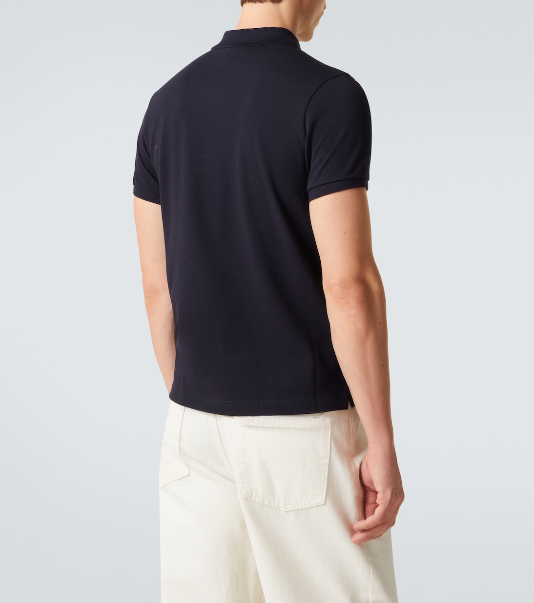Cotton piqué polo shirt | Moncler