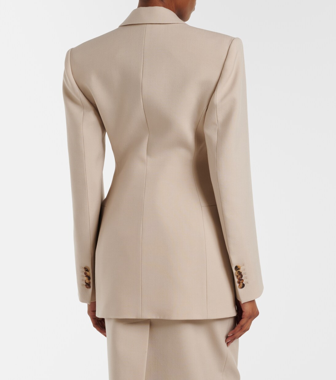 Double-breasted wool blazer | Wardrobe.NYC