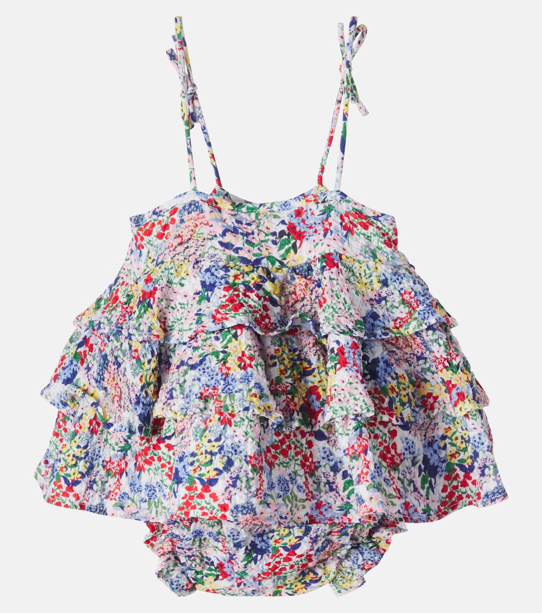 Baby Verbena cotton top and bloomers set | The New Society