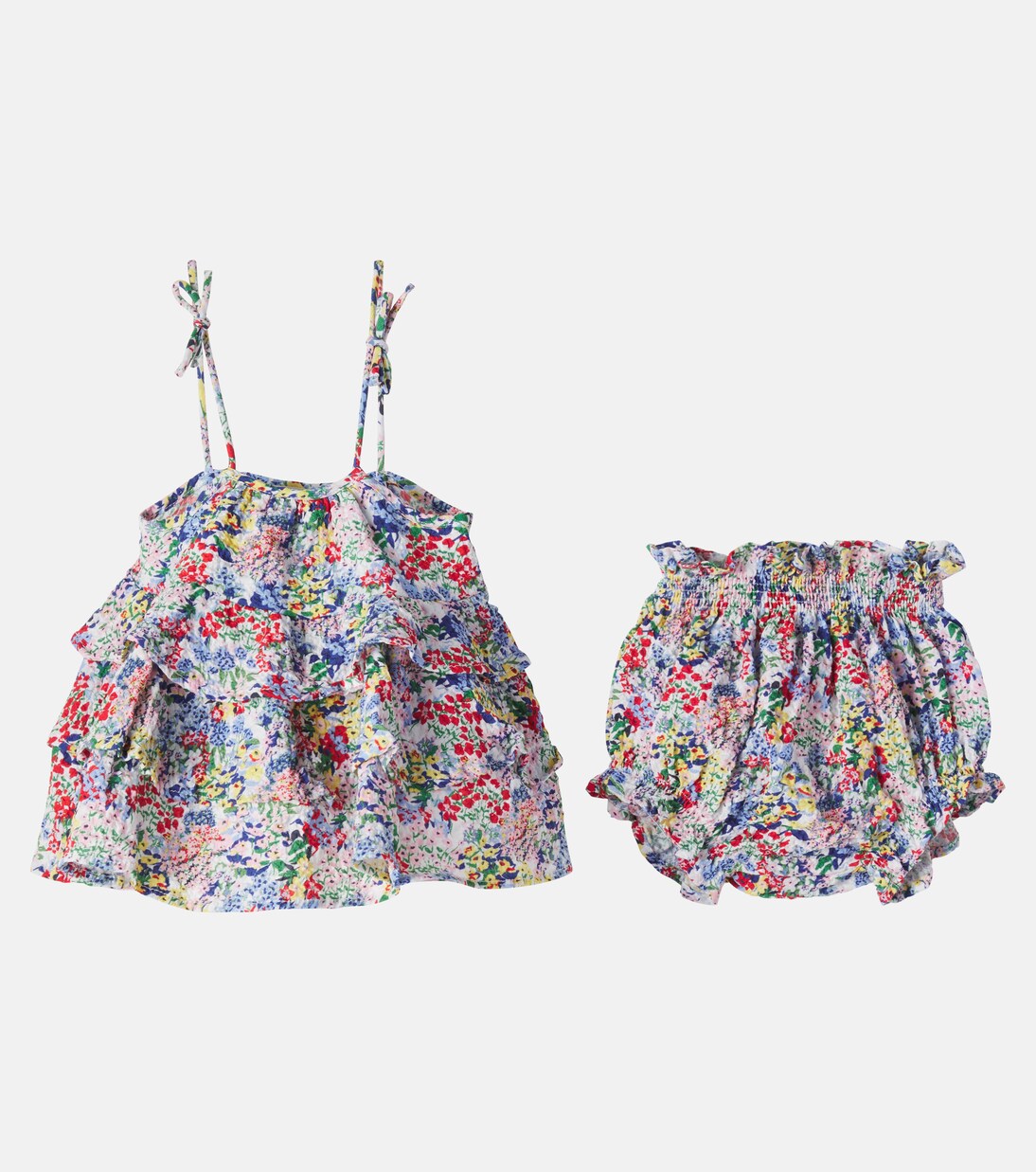 Baby Verbena cotton top and bloomers set | The New Society