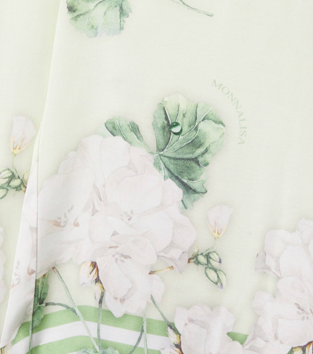 Pantalon de pyjama en satin à fleurs | Monnalisa