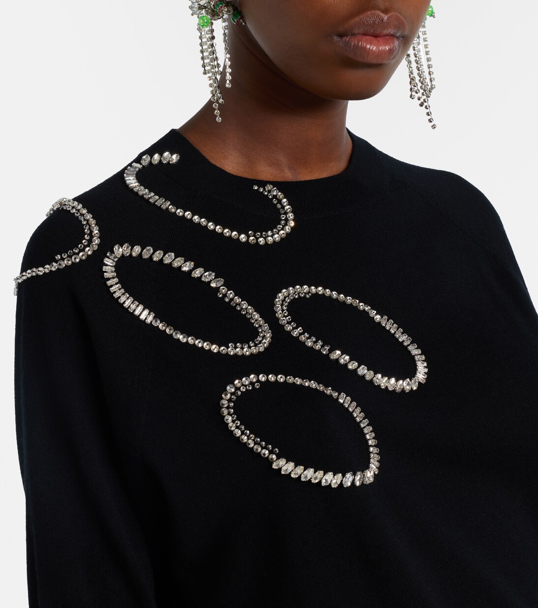 Embellished wool sweater | Dries Van Noten