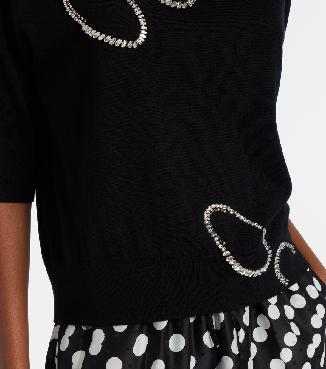 Embellished wool sweater | Dries Van Noten