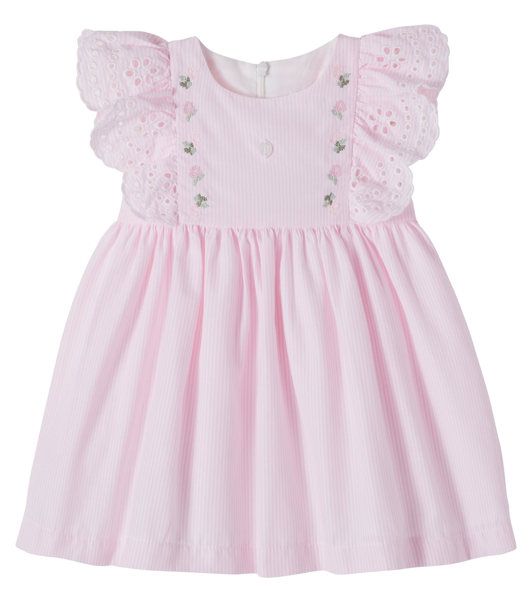 Baby broderie anglaise cotton-blend dress | Patachou