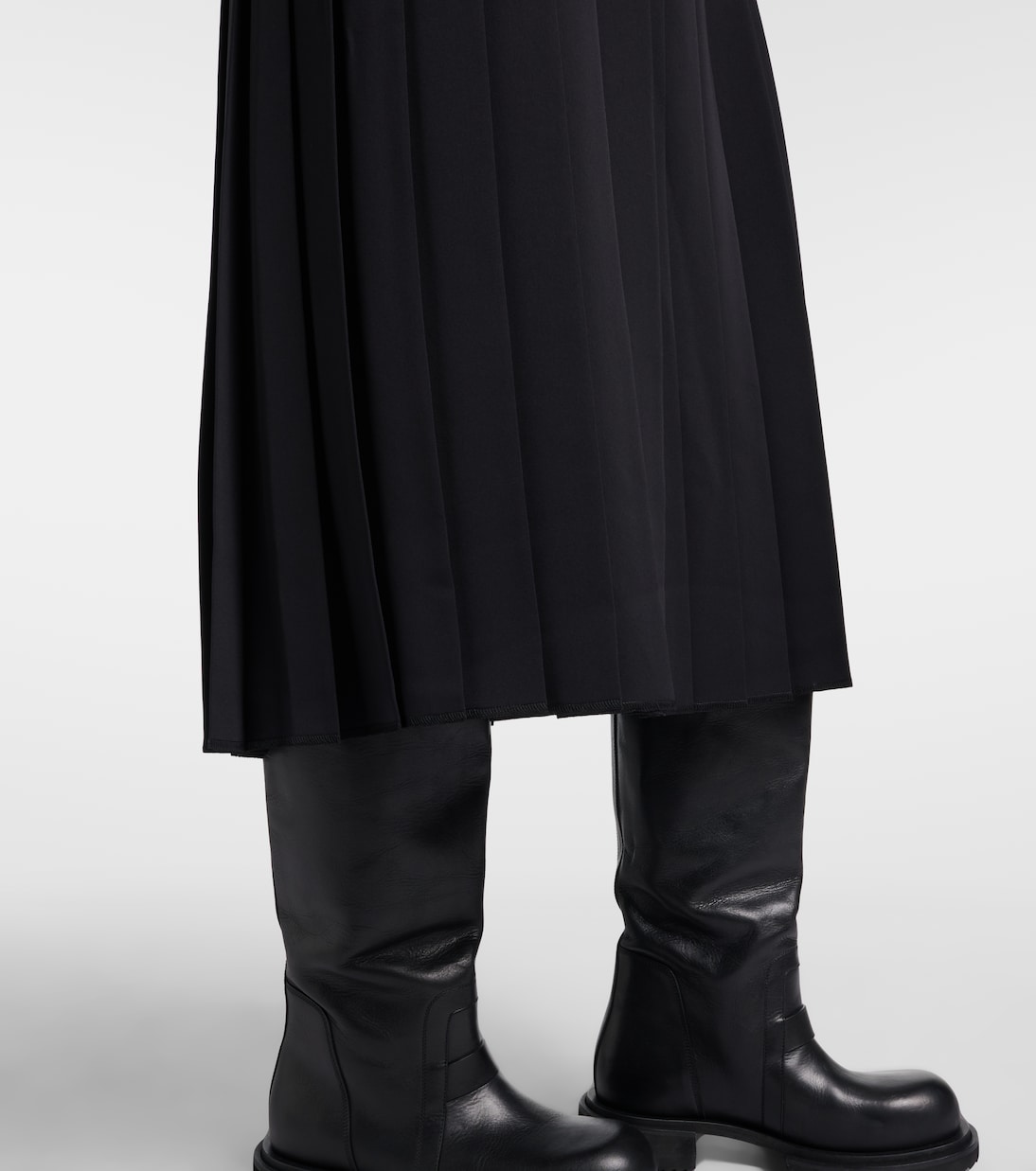 Pleated midi skirt | Junya Watanabe