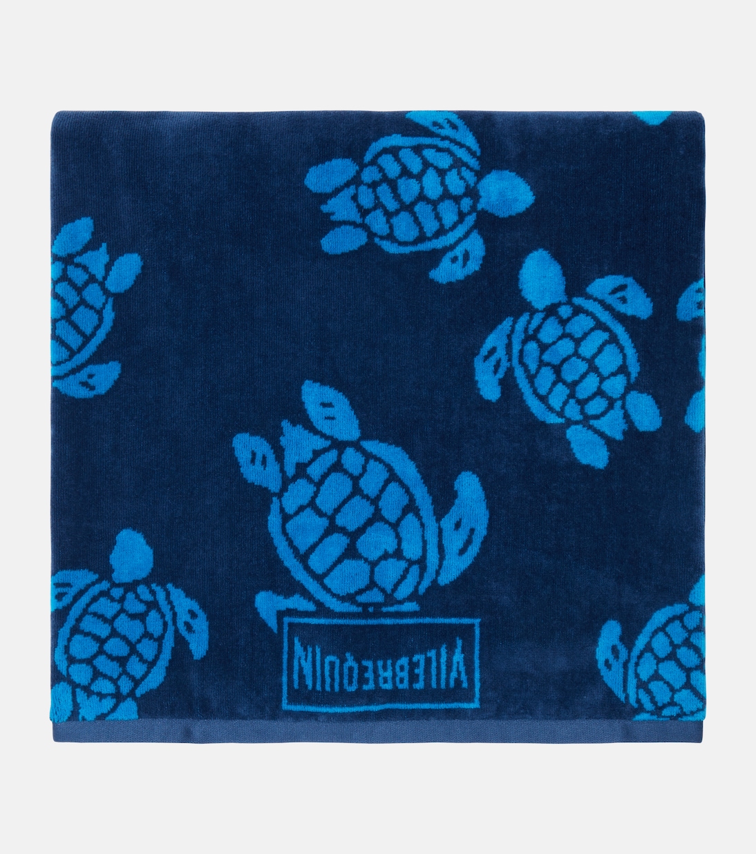 Cotton terry jacquard beach towel | Vilebrequin