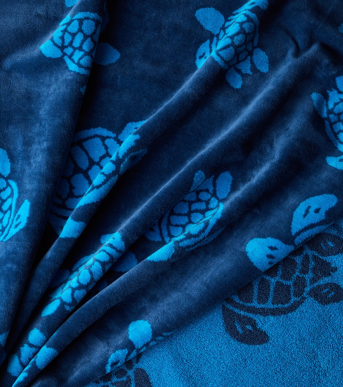 Cotton terry jacquard beach towel | Vilebrequin