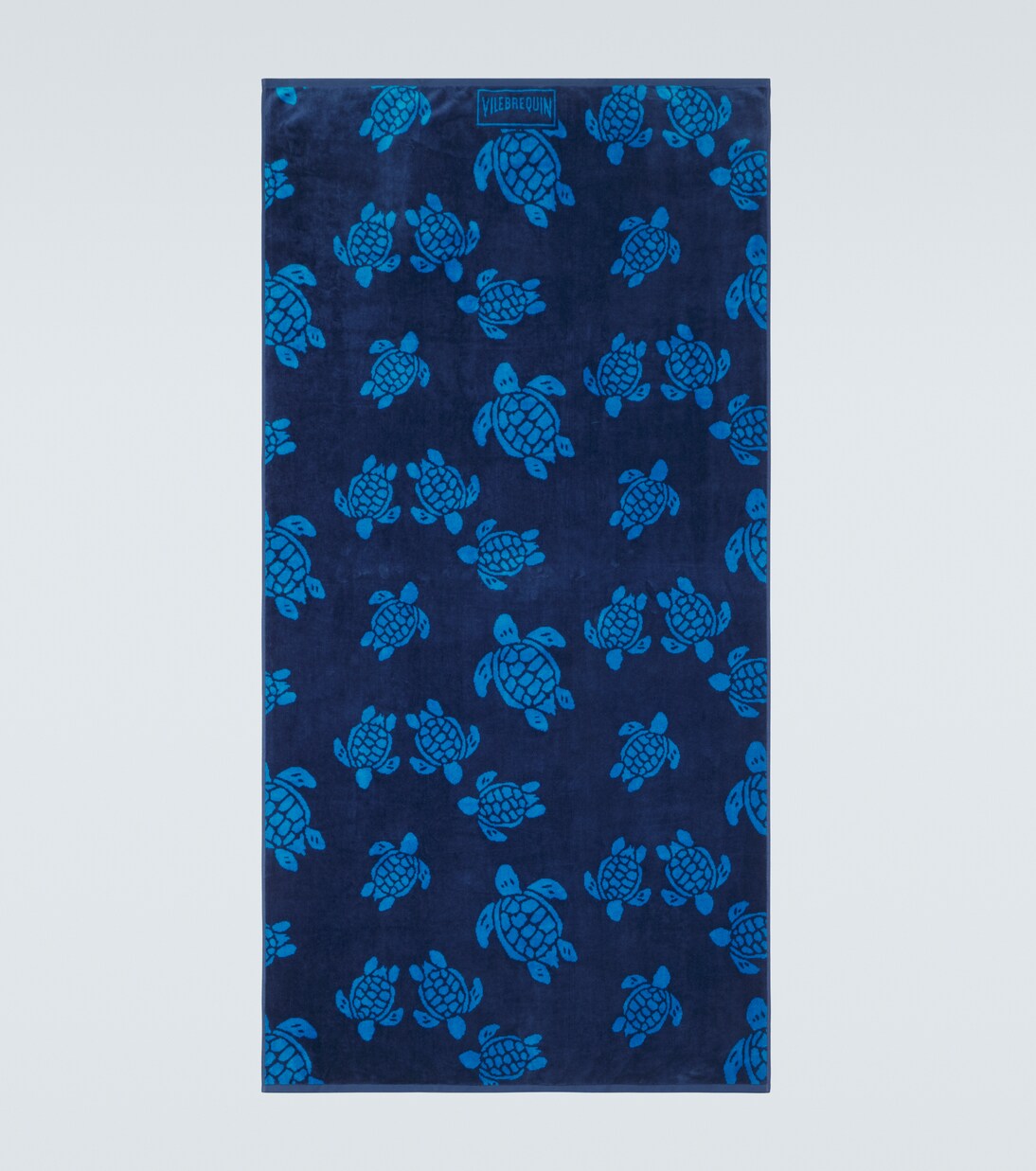 Cotton terry jacquard beach towel | Vilebrequin