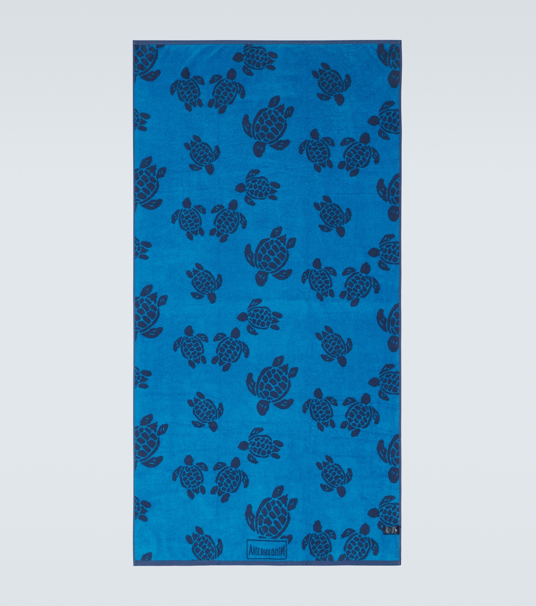 Cotton terry jacquard beach towel | Vilebrequin