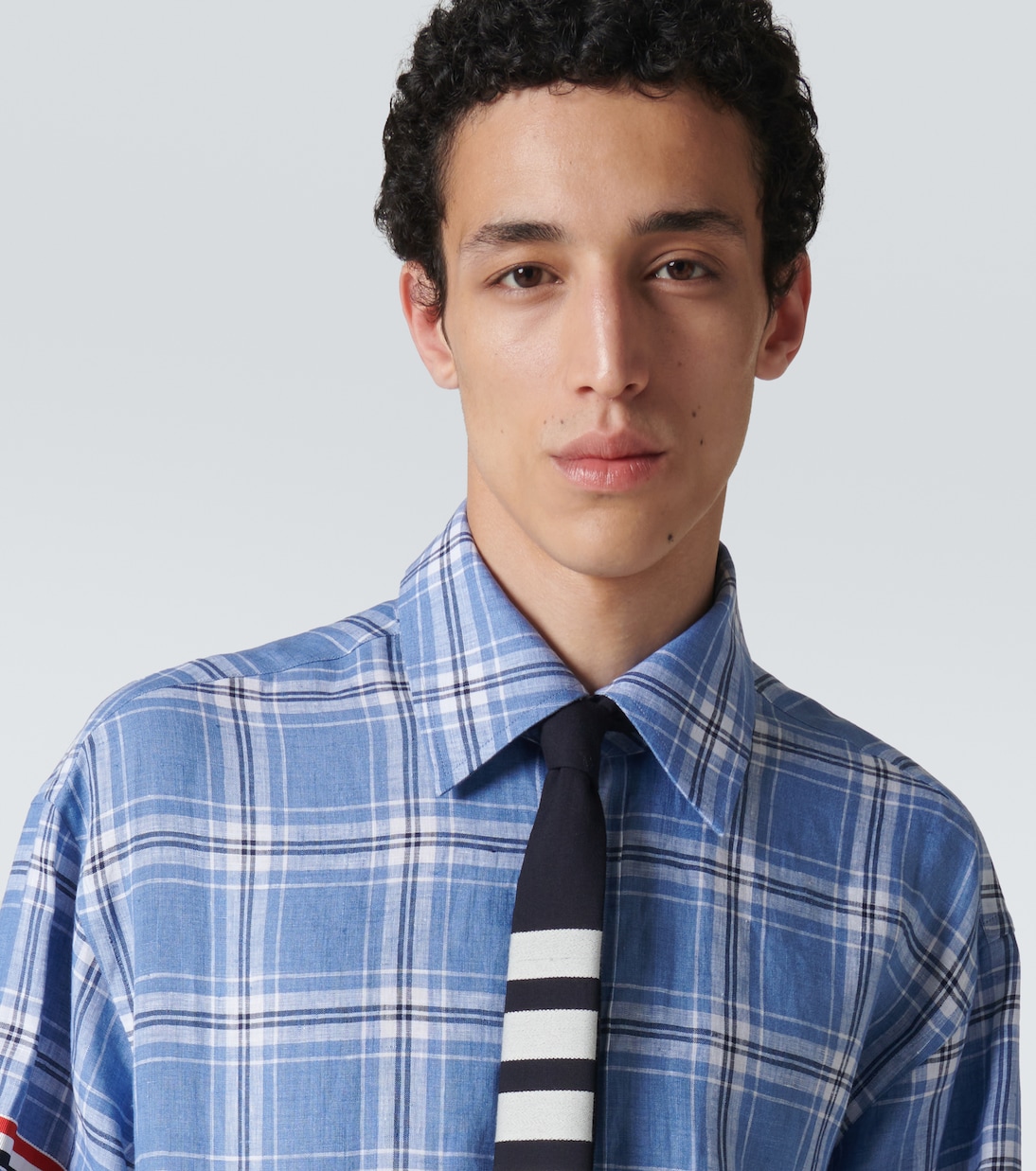 Krawatte 4-Bar aus Wolle | Thom Browne