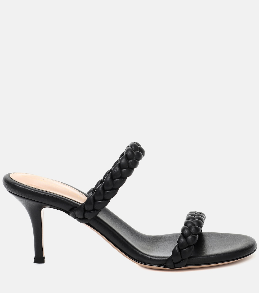Sandali Marley 70 in pelle intrecciata | Gianvito Rossi