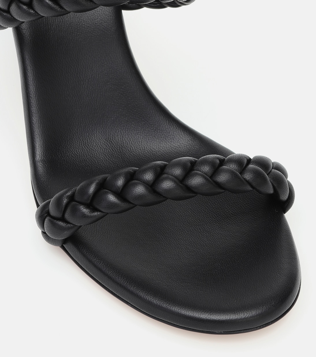 Sandali Marley 70 in pelle intrecciata | Gianvito Rossi