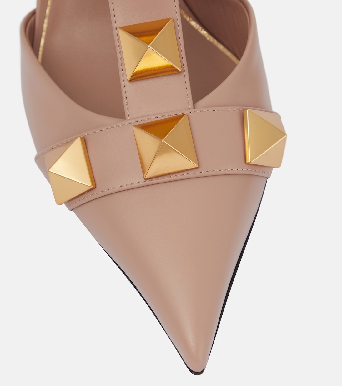 Mules Roman Stud 80 aus Leder | Valentino Garavani