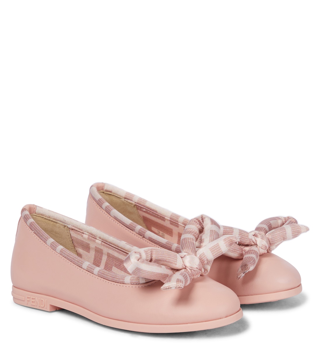 Ballerine in pelle | Fendi Kids