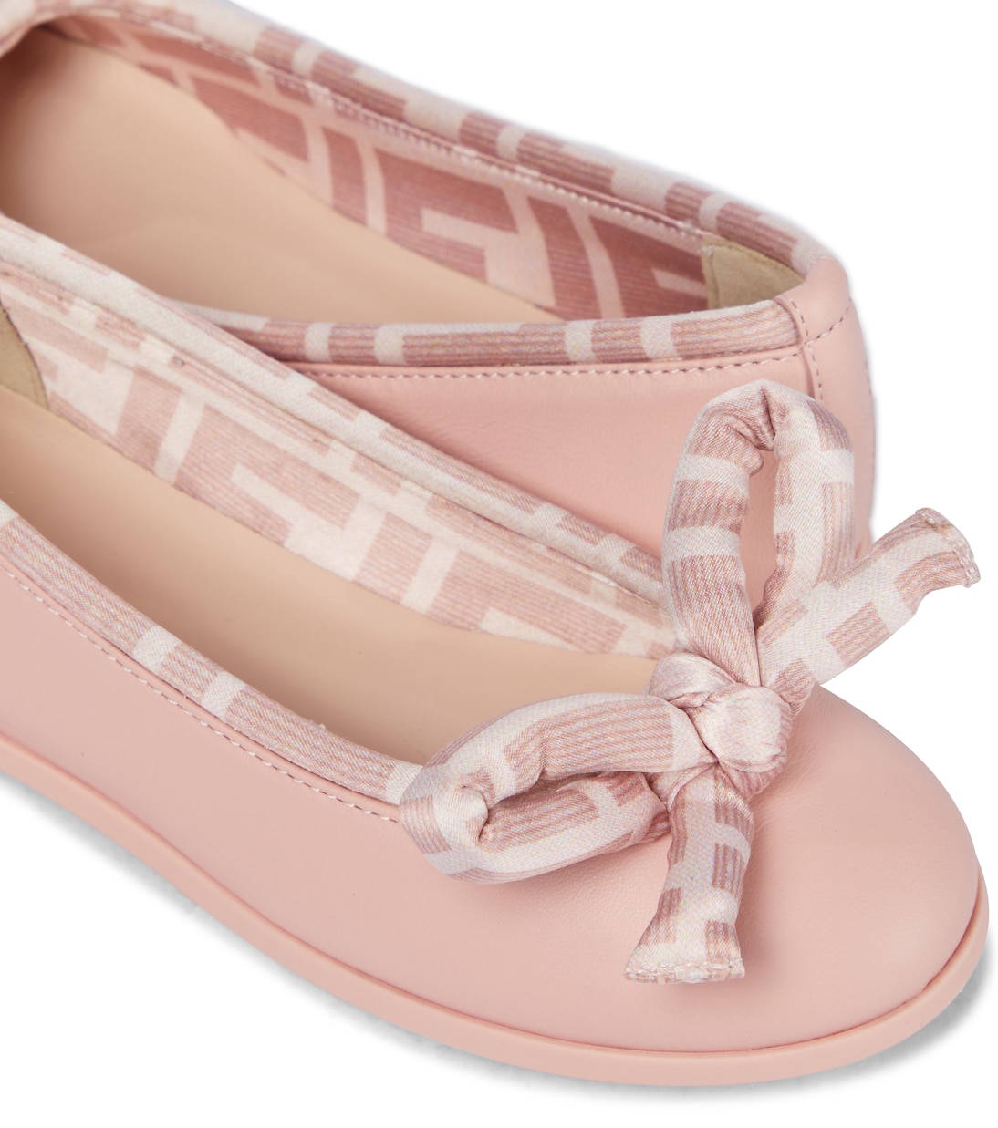 Ballerine in pelle | Fendi Kids