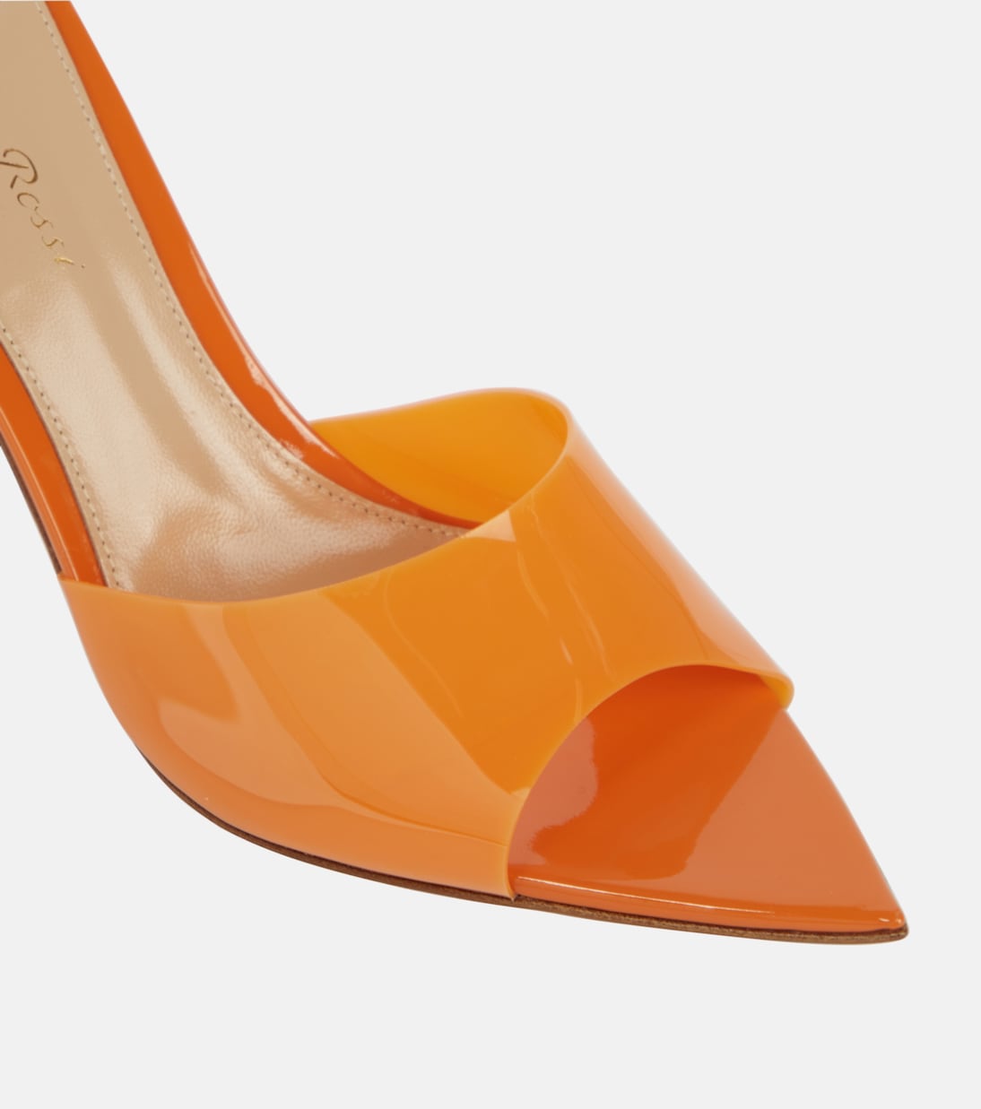 Pantoletten Elle 85 mit Leder | Gianvito Rossi