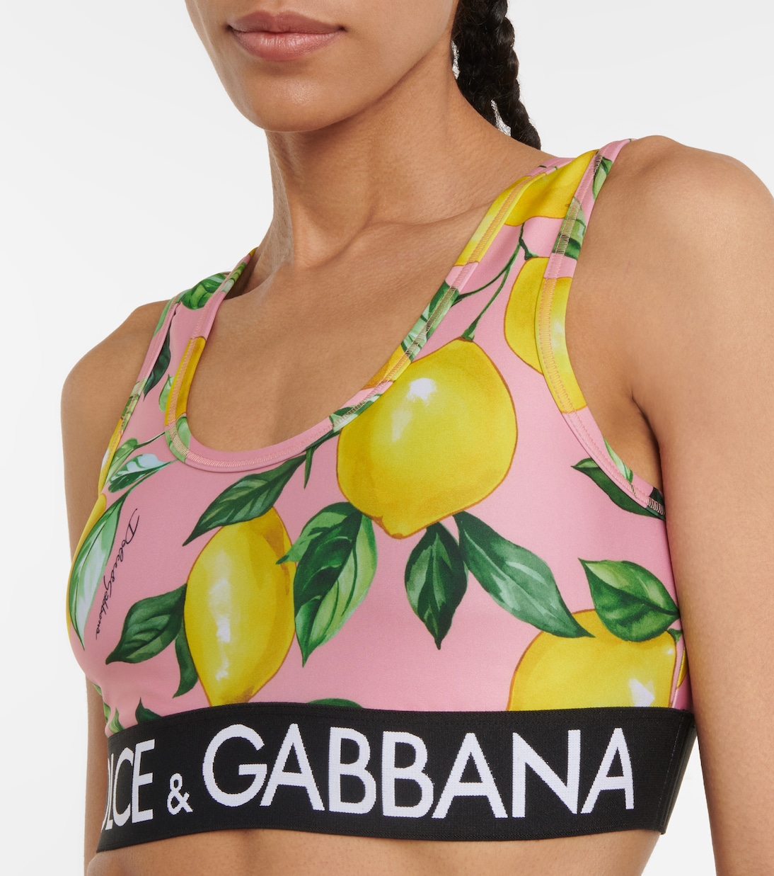 Printed sports bra | Dolce&Gabbana