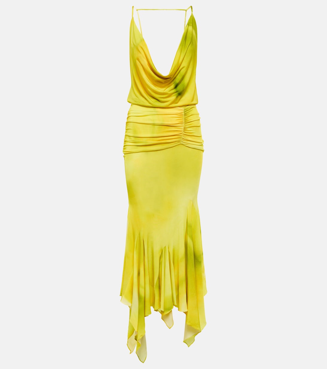 Melrose cowl-neck midi dress | The Attico