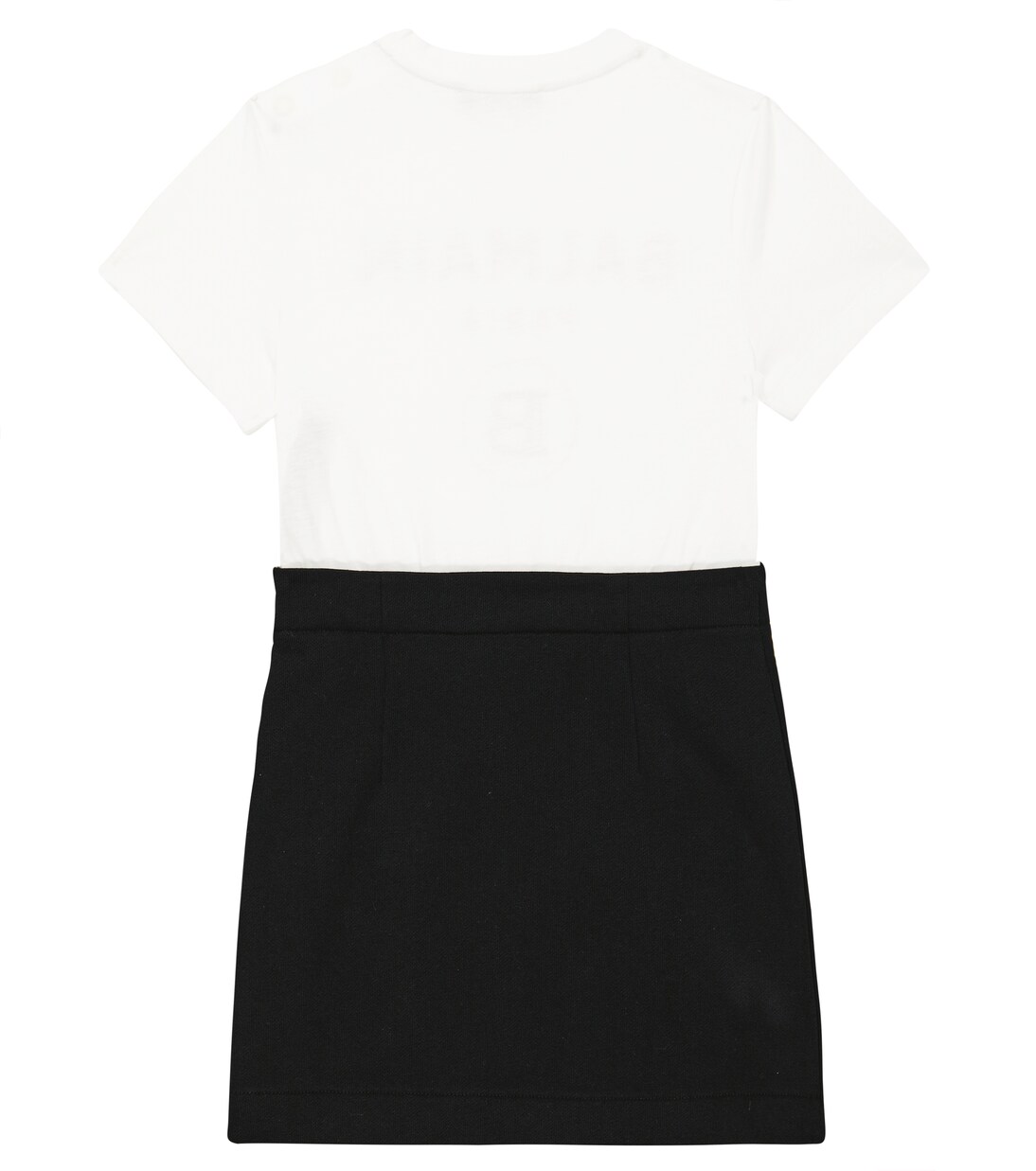 Belted silk dress | Balmain Kids