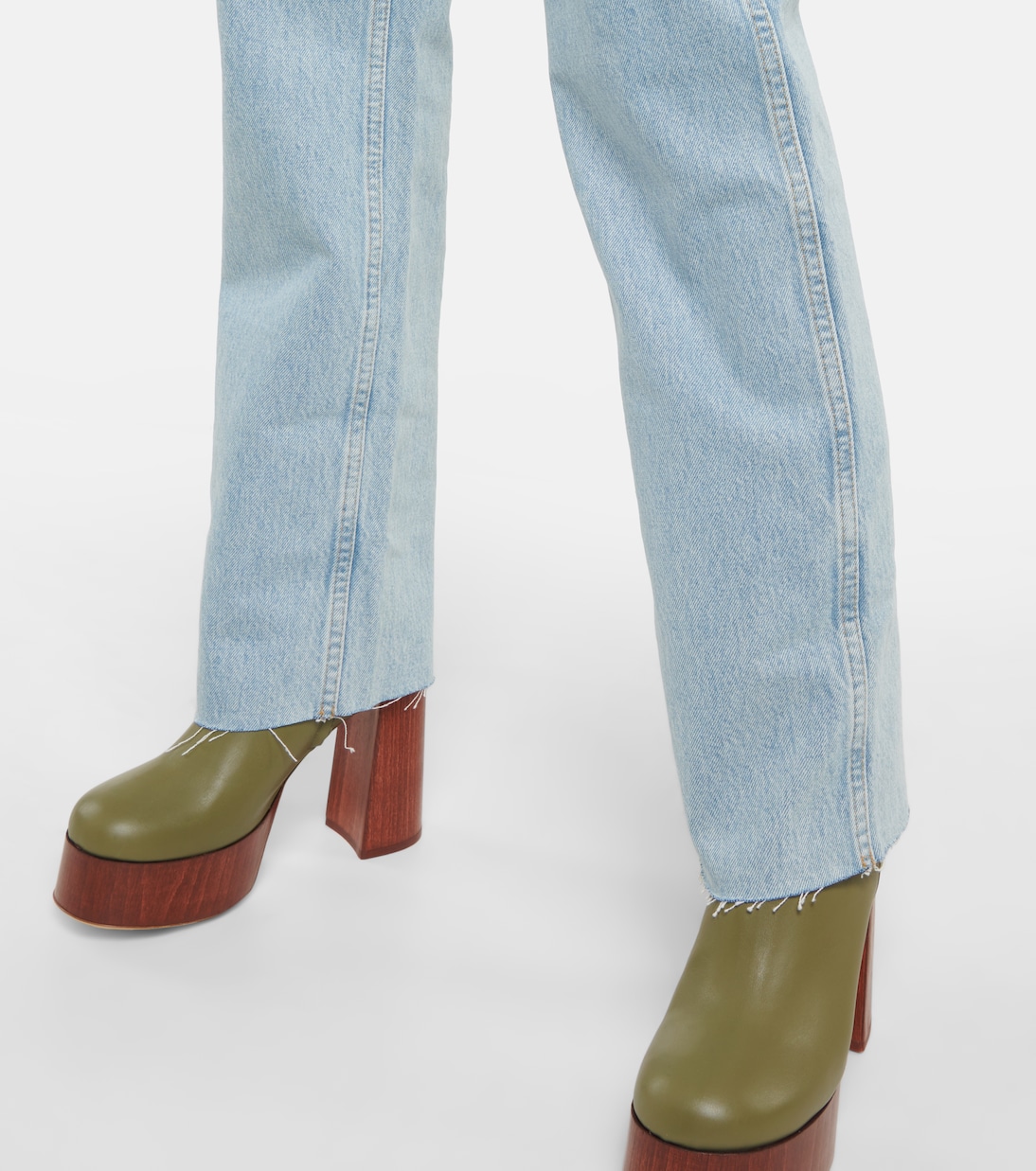 90s high-rise straight jeans | Re/Done
