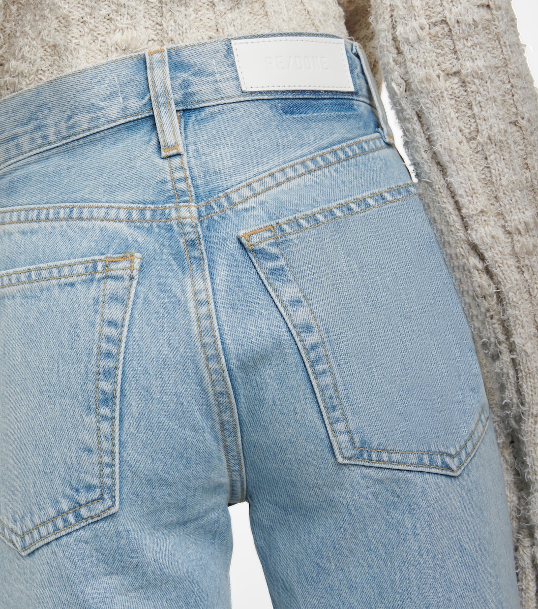 90s high-rise straight jeans | Re/Done
