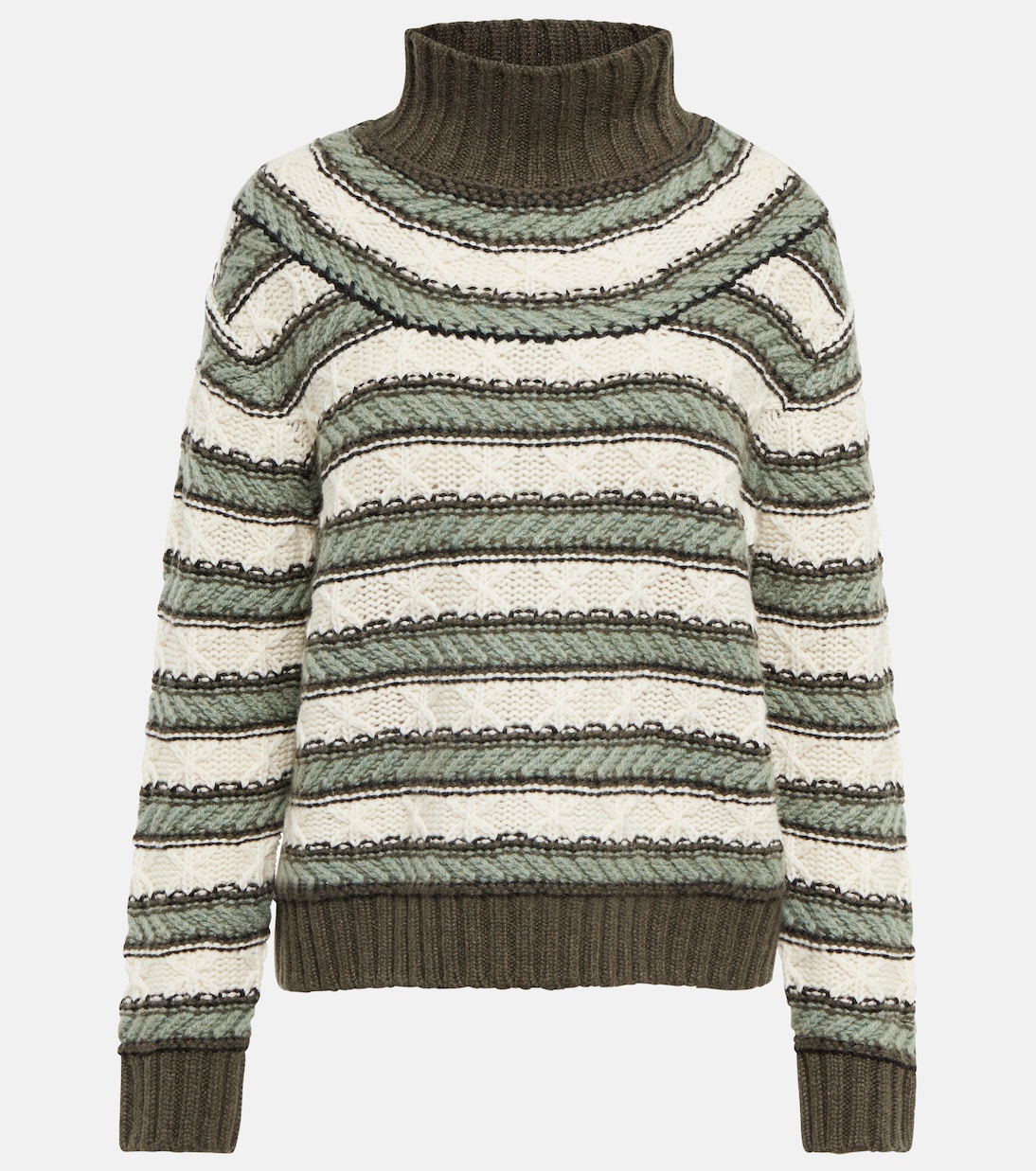 Pull rayé en cachemire | Loro Piana