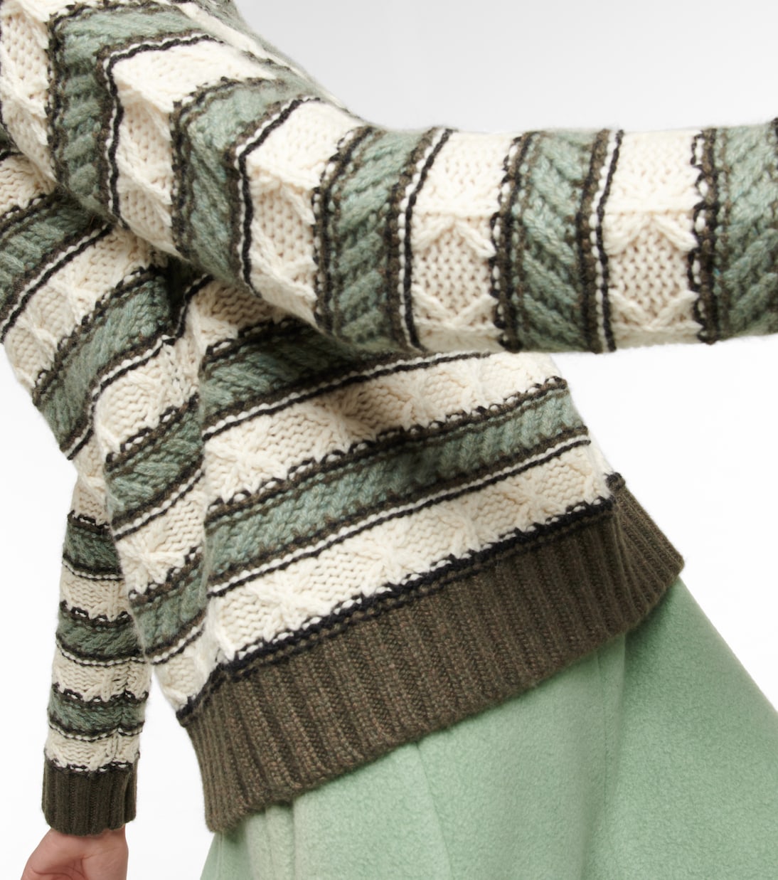 Pull rayé en cachemire | Loro Piana