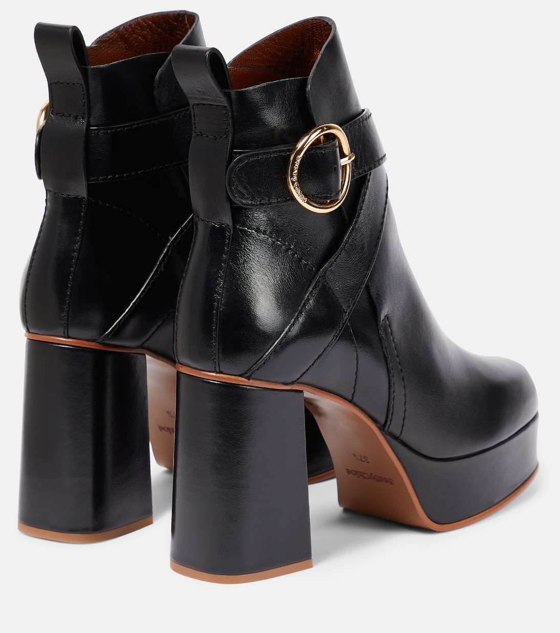 Ankle Boots Lyna aus Leder | See By Chloé