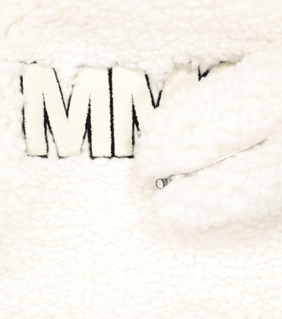 Jacke aus Faux Shearling | MM6 Maison Margiela Kids