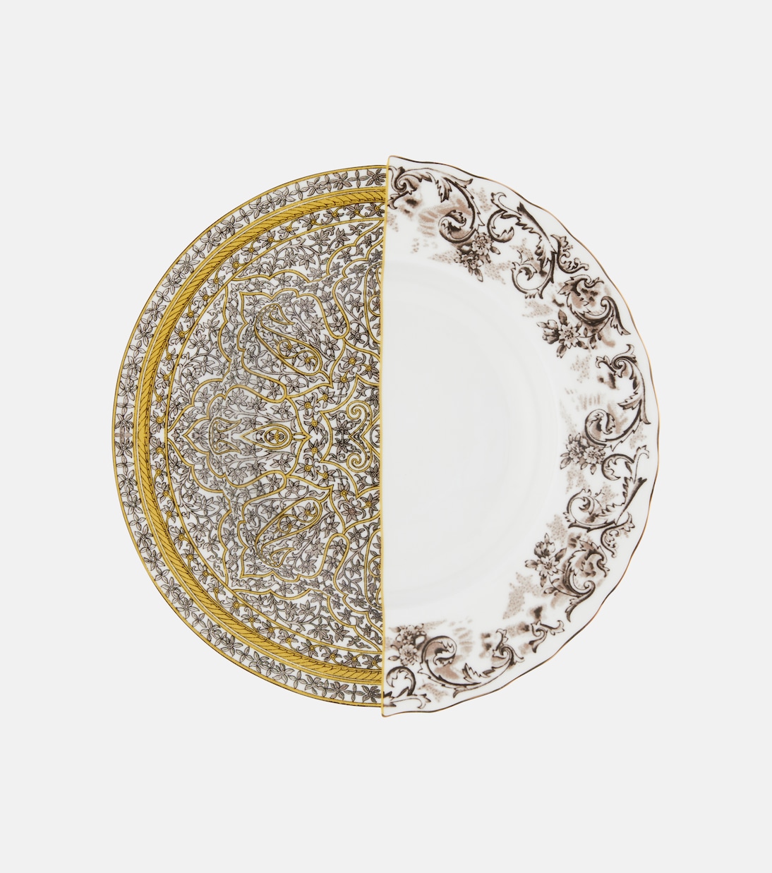 Hybrid Agroha bone china soup plate | Seletti