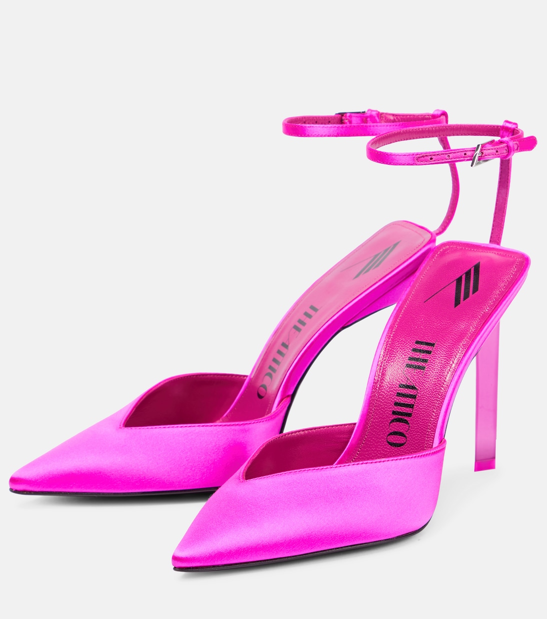 Escarpins Perine 105 en satin | The Attico