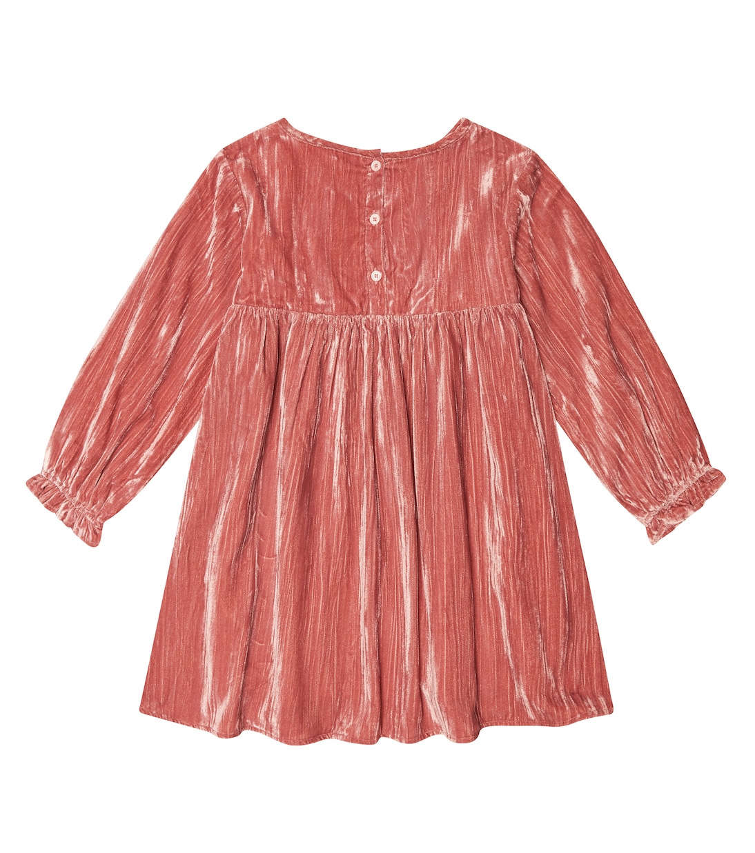 Besticktes Kleid Chachani aus Samt | Louise Misha