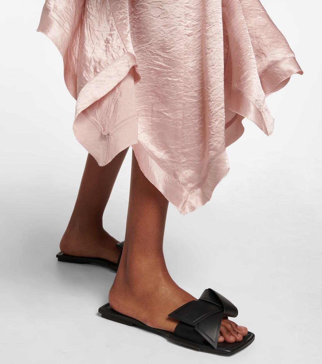 Pantoletten Musubi aus Leder | Acne Studios