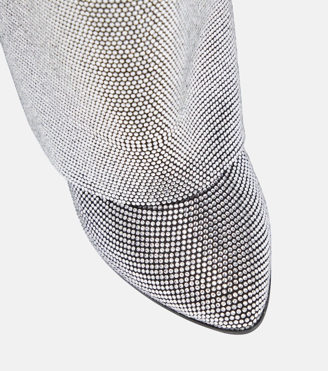 Shark Lock Strass knee-high boots | Givenchy