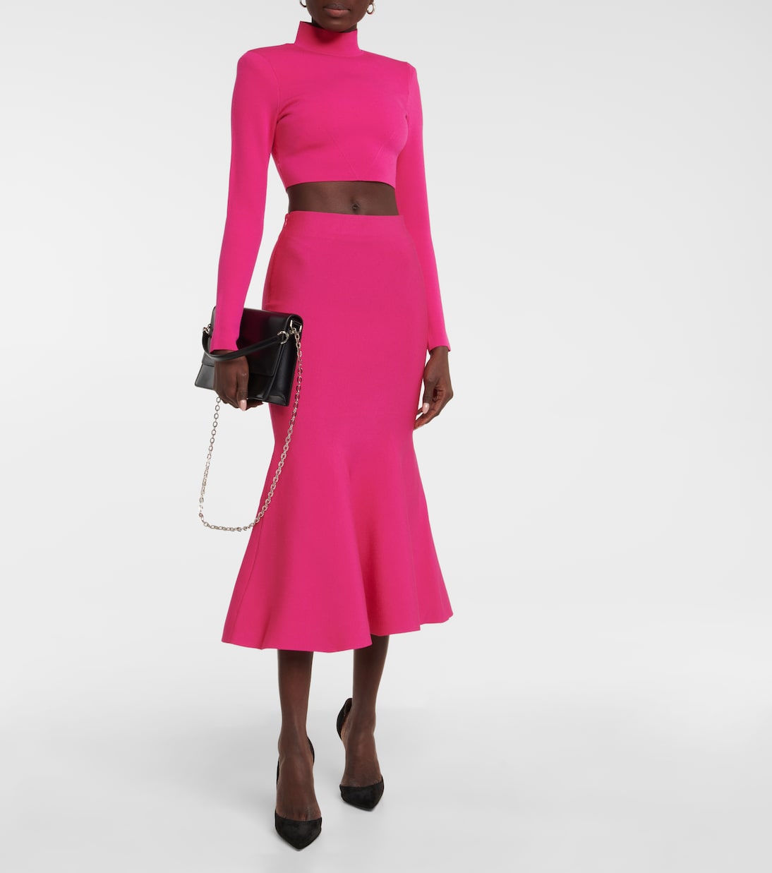 Turtleneck crop top | Roland Mouret