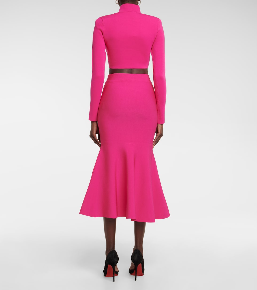 Turtleneck crop top | Roland Mouret
